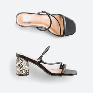 Dolce Vita round heeled sandals